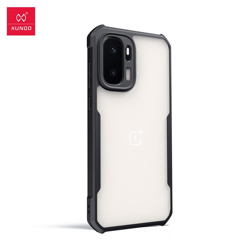 

For OnePlus Ace 6 Ultra Case XUNDD Luxury Casing Matte Transparent Phone Cover Shockproof Protective Cases With Magnetic Ring Holder Standard Case
