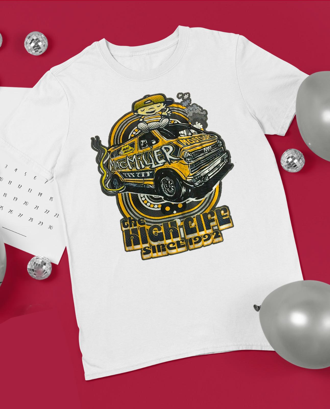 Mac Miller The High Life Cotton Unisex All Size S-234XL T-Shirt S