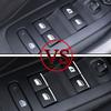 A Little for Peugeot 2008 208 3008 408 508 301 308 for Citroen C4L C-QUATRE C5 Chrome Door Window Lift Button Switch Sequin Trim