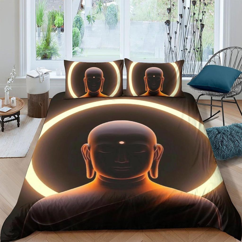 Chakra Duvet Covers Queen Lightweight Bedding Sets Zen Spiritual Bedding Sets Bedroom Decor 1 Duvet Cover 2 Pillowcases No Quilt