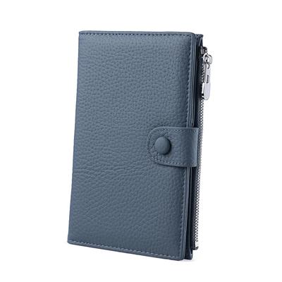 Namoobao Passport Genuine Passport Large Storage Convenient Item for Overseas Business Trips and Cute and Blue Case, Leather, Anti-Skimming,