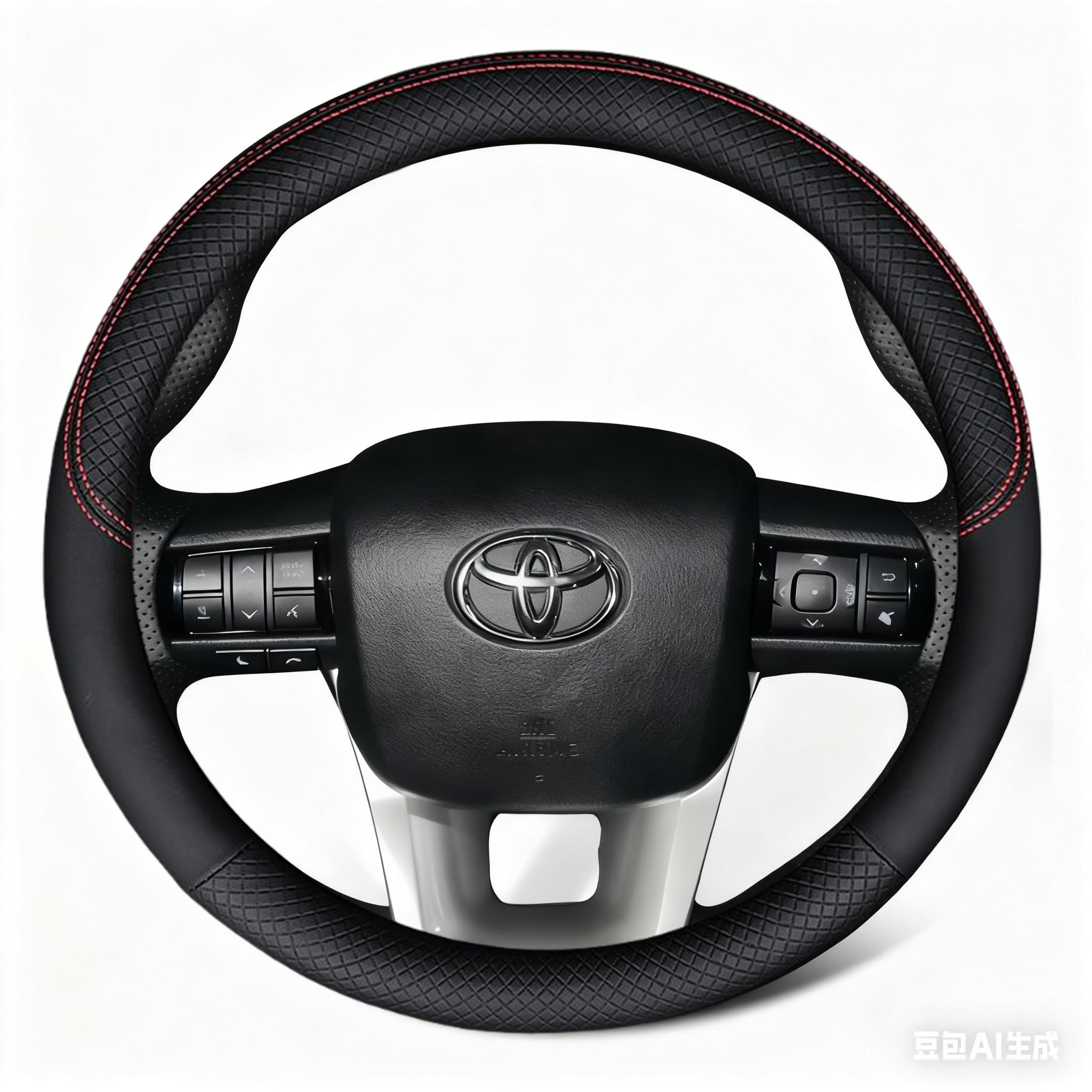 

Car Steering Wheel Cover Artificial Leather For Toyota Fortuner Hilux 2015-2021 Steering-Wheel Cover Wrap Auto Interior