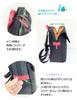 [HARUBE] Kyoto Naniwaya Nylon Lightweight A4 Size Backpack, Artisan Dyed, Beautiful Design, Women's #E6-681 [Circle] (Gray x Titanium)