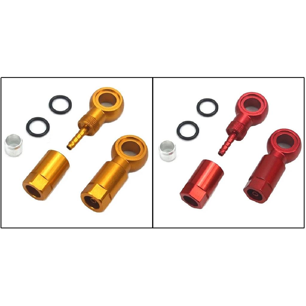 Bicycle Hydraulic Disc Brake Tubing Set Olive Head Connector Five-wire Body BH90 For SLX XT Cycling Brake Accessories