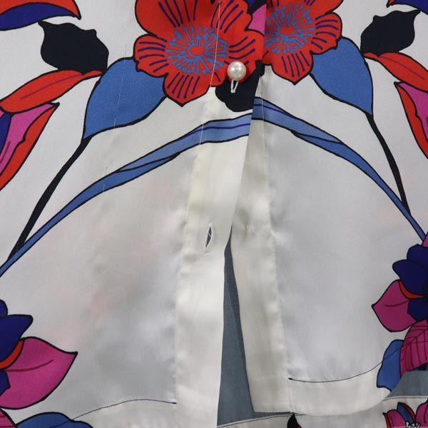 Coccapani Made In Italy Long Sleeve One Piece M White X Pink Women Used