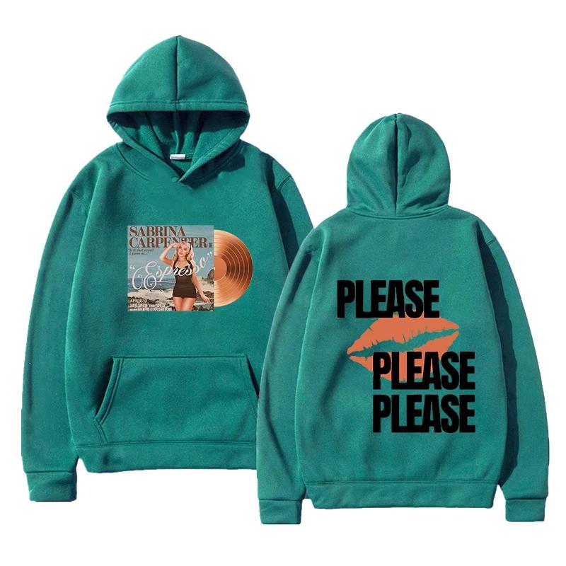 Autumn/Winter Men's Hoodie Sabrina Carpenter Letter Printed Hoodie Adult Fashion Youth Simple Street Long Sleeve Warm Hoodie