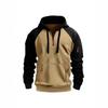 Mens Oversized Hooded Zip-Up Sweatshirt With Pockets Casual Streetwear Loose Fit Fall