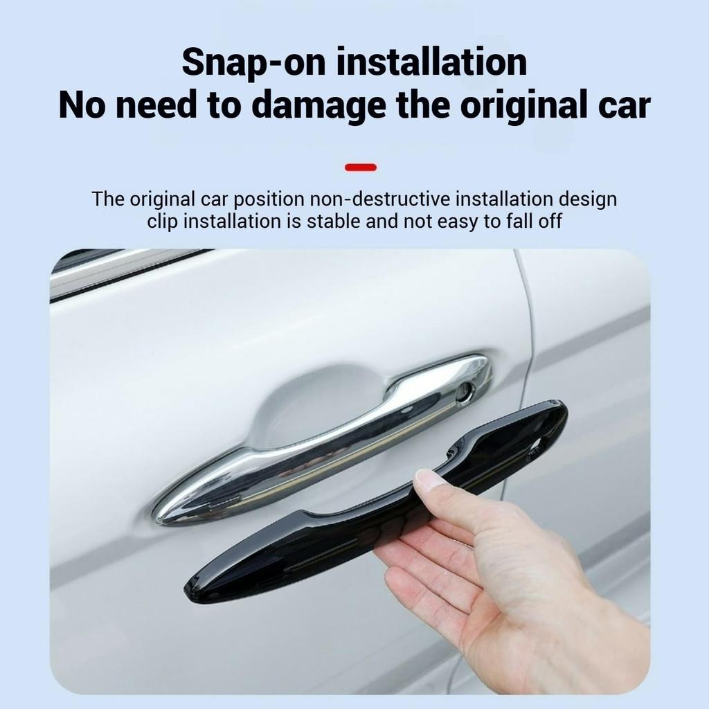 Car Door Handle Protectors for Vehicles Compatible with Camry 2019-2025 Corolla Prius 2020-2025 Venza Avalon 2016-2024 Car Door Handle Scratch