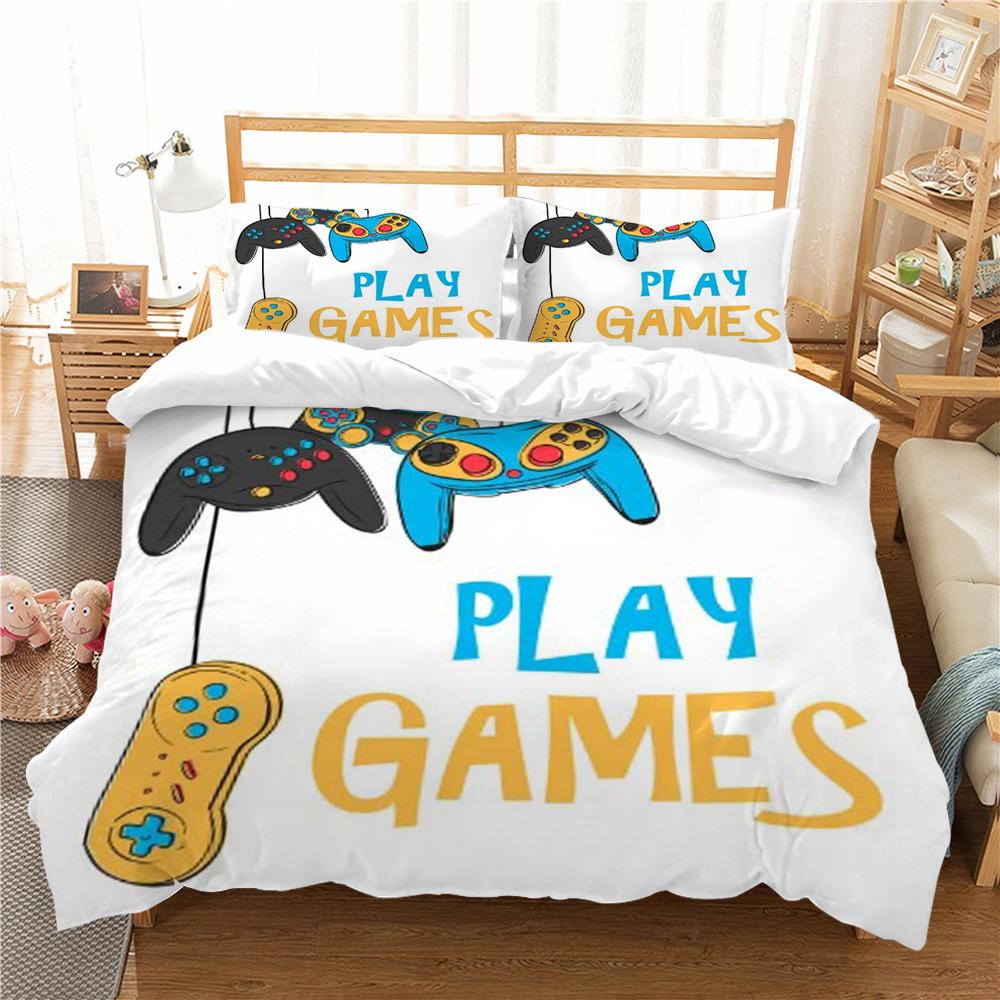 

Комплект постельного белья из 2/3 предметов, лучший подарок, моющийся, мягкий, высокого качества, пододеяльник для детской спальни, комплект постельного белья, чехол Single 135x200cm