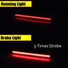 ZAG1 2PCS For Honda Accord 8 MK8 Saloon 2008-2015 EU Acura TSX Sedan 2009-2014 Version Car LED Rear Bumper Reflector Light Brake Lamp