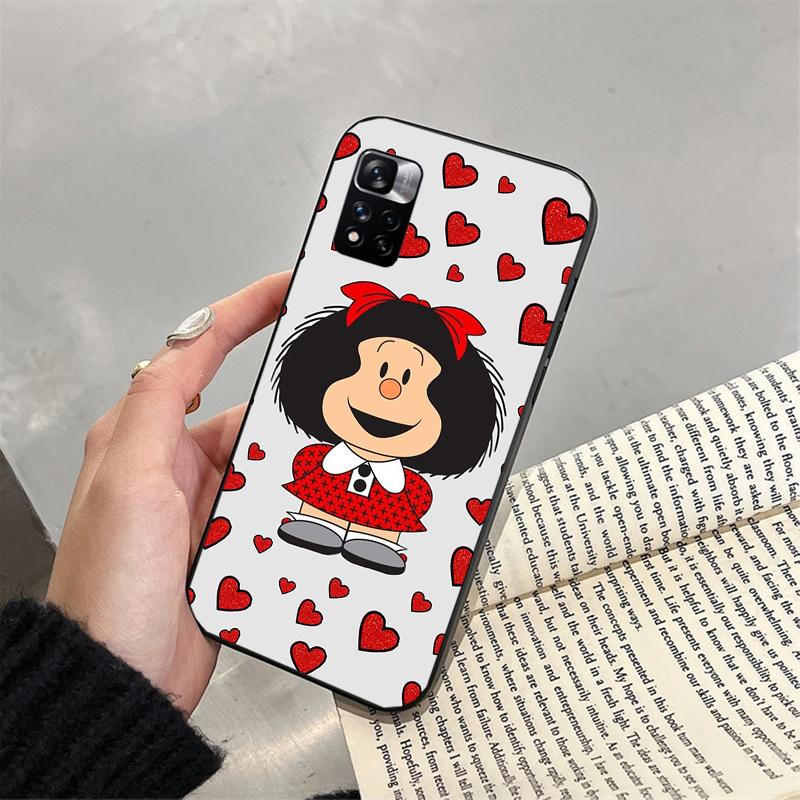 Phone Case For Xiaomi Poco C71 15T 14T Pro Redmi Note 15 14 14 13 Pro Redmi A5 15C 13C Mafalda