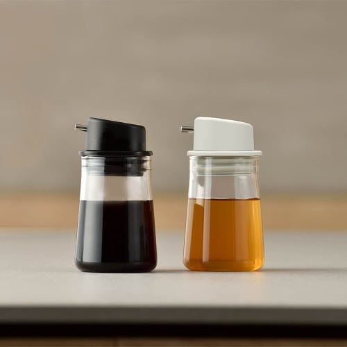 HARIO Soy Sauce Dispenser, Simple Type, 80ml, Pale Gray (SYS-100-PGR)