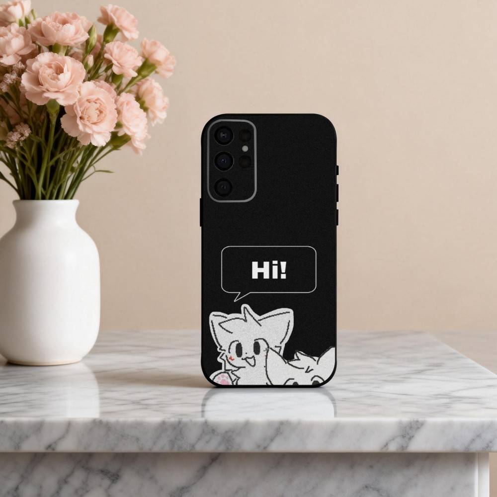 1 шт. C-Cute B-Boykisser -R Чехол для телефона Samsung S25,24,23,22,30,21,10,9,Ultra,Plus,Lite,FE,4,5 G Мягкий Черный Чехол Samsung S30Ultra5G