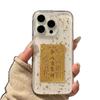 Applicable To Apple 17promax Mobile Phone Case, New Iphone16 Gold Foil, Safe and Smooth 16pro Advanced Sense 15