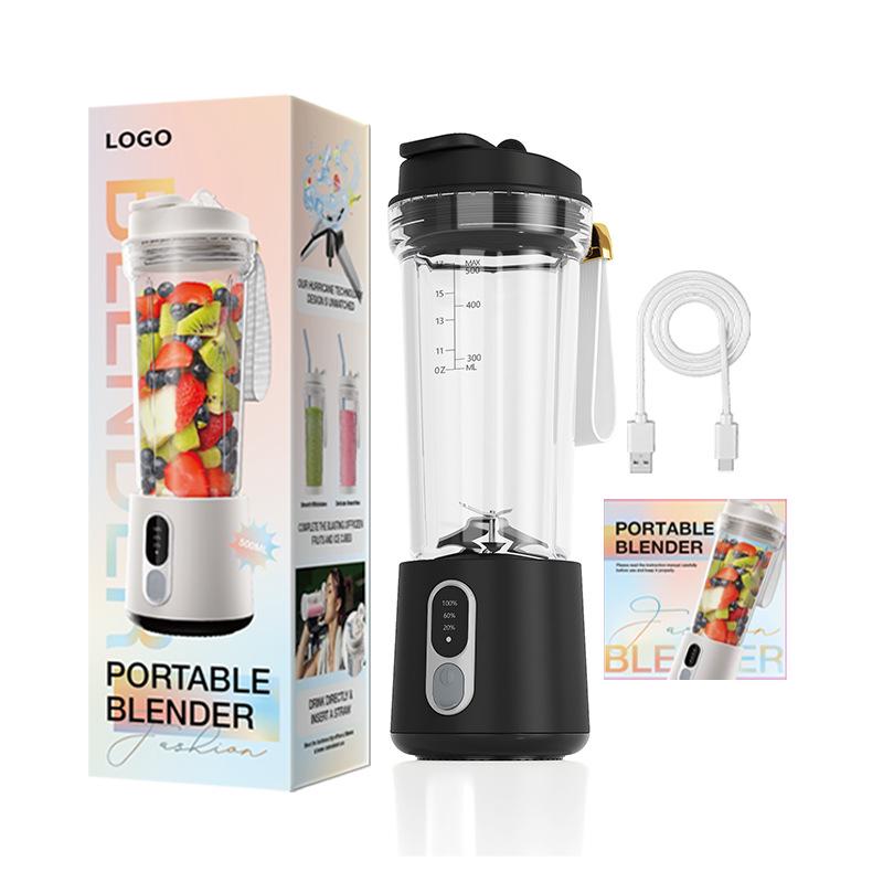 Portable Multifunctional Blender & Juicing Cup - 600ML Upgraded Ice Crushing Juicer
