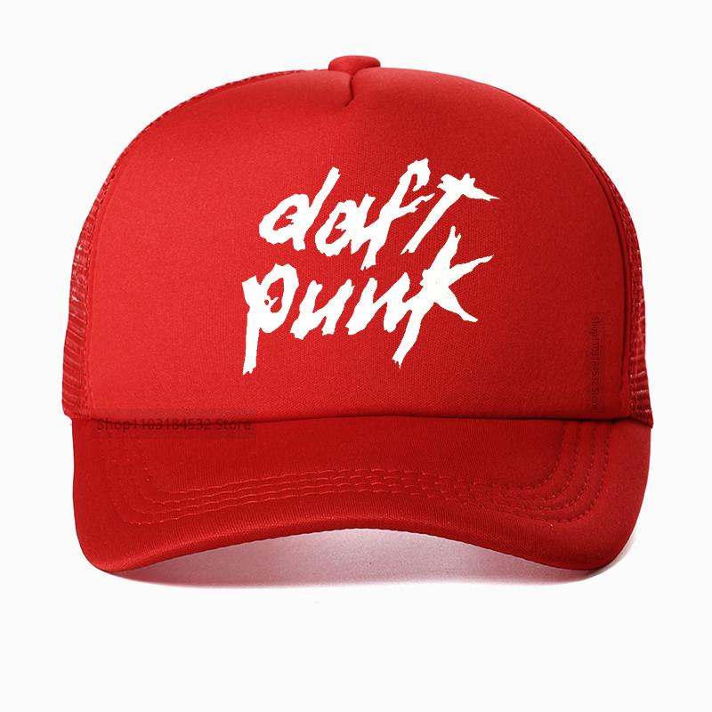 Daft Punk Alive Tour Music Golf Hat Summer Style Mesh Breathable Baseball Cap Unisex Rock Snapback hat Adjustable