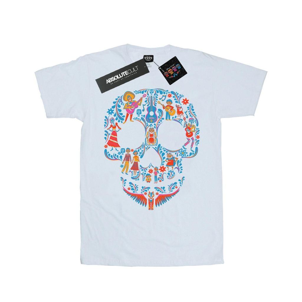 Coco Womens/Ladies Skull Cotton Boyfriend T-Shirt