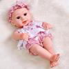 30cm Silicone Reborn Baby Doll - Soft Sleep Companion & Child Role-Playing Toy