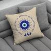 LLucky Blue Evil Eye Pillow Case Pillowcase Home Sofa Cushions Car Cushions Pillowcover Office Pillowshell Pillow