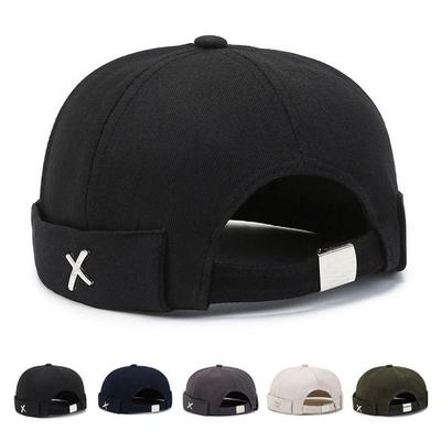 All-season American Casual Look Short Neat X-watch Cap Beanie Hat