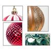 Christmas Hanging Balls Durable Exquisite Lightweight Xmas Baubles Ornaments Christmas Tree Party Home Hanging Decoration Christmas Decor Balls
