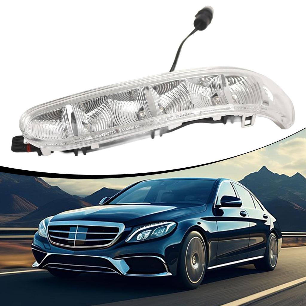 Rearview Side Mirror Turn Light Direct Replaces Wing Indicator Lamp Automotive for CL55