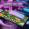 Custom Name Personalized Plants vs. Zombies Pattern Mousepad, Laptop PC Desk Mat, Decorative Desk Mat for Home Keyboard Pad Gift
