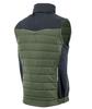 24H Hybrid work vest men's softshell all-year-round vest - Comfort Plus SARA XL Black-Olive