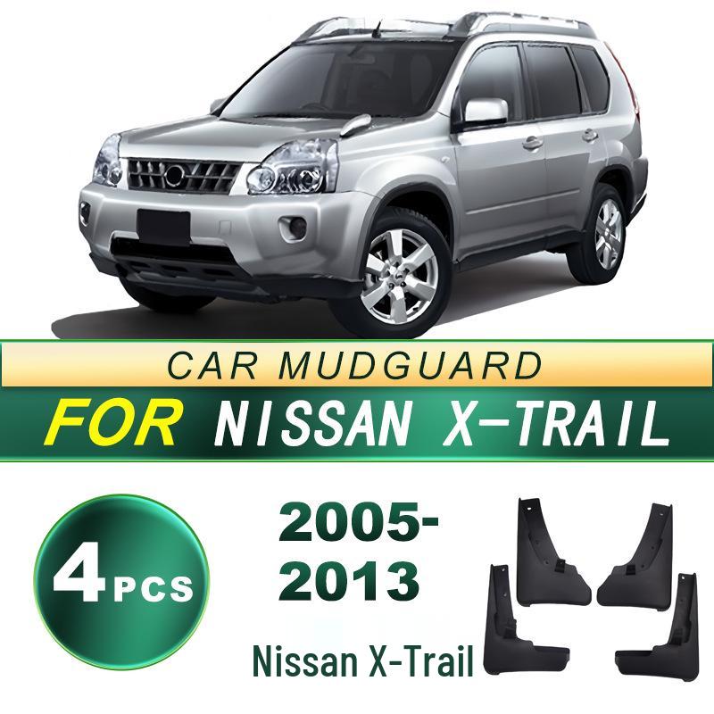 Compatible Soft Rubber Mud Flaps for 2005-2013 Nissan X-Trail