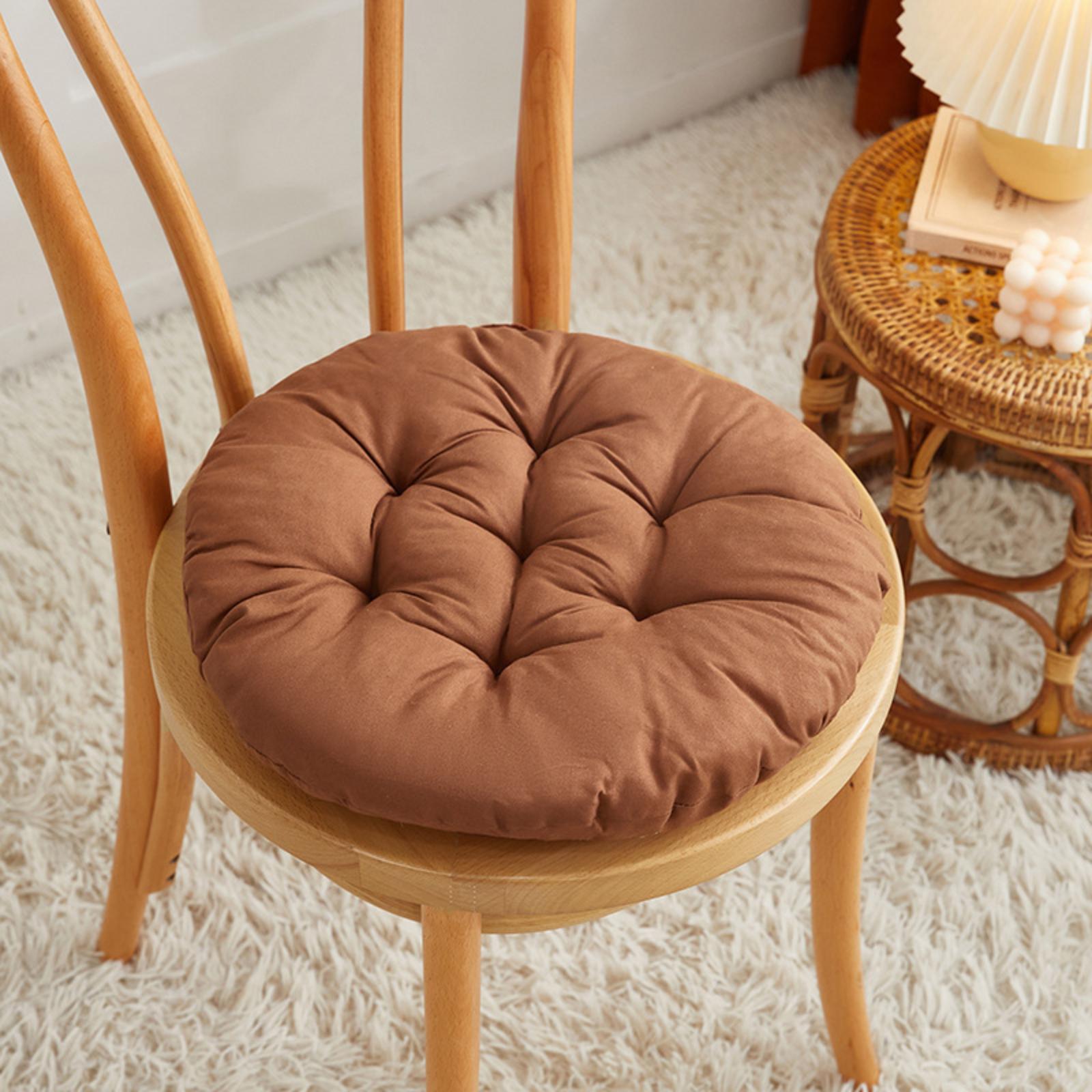

Thick Round Chair Cushions And Dining Chair Cushions One Size кавовий