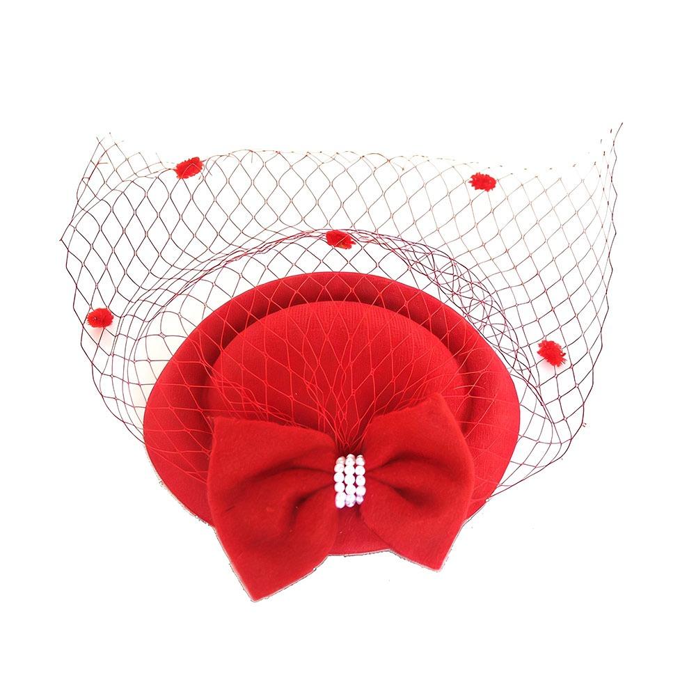 

Feather Flower Fascinator Caps Mesh Ribbons Headress Fashion Fascinator Wedding