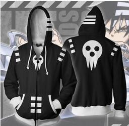 New, animation sweater, steel alchemist, Edward 3D printed sweater zipper cardigan animation periphery