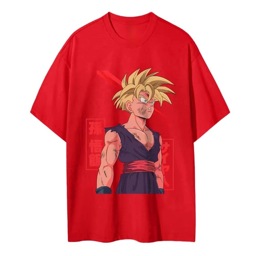 2026 Summer Anime Dragon Ball Family Outfits Goku Print One Piece Tshirts Dad Mom Kids Matching Tops Highquality Trendy Tees