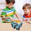 3D Printed Dragon Figurine Glow-in-the-dark Flying Dragon Fidget Toy with Articulated Dragon Decoration Movable Joints Luminous