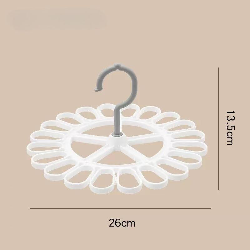 Porta calzini rotante multifunzionale tipo da appendere design antiscivolo artefatto per asciugare calzini biancheria intima reggiseni asciugatura facile