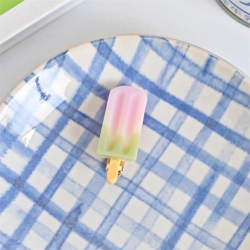 Colorful Ice Cream Hair Clip for Women and Kids – Summer Side Bangs Hairpin