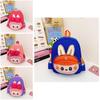 Adorable Cartoon Backpack For Kids With Breathable Material And Lightweight Design In Purple Pink And Blue