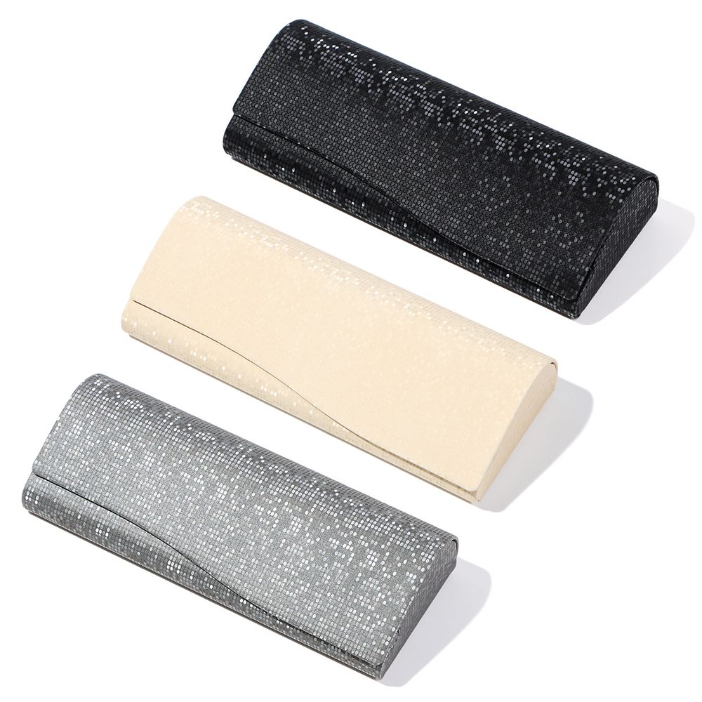 Fashion Portable Large Capacity PU Leather Eyeglasses Case Glasses Box Glasses Holder