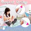 Pretend Play Baby Doll Care Feeding Set Toy Doll Accessories Set With Pacifier Disappearing Milk & Juice Bottles Tableware Gift