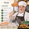 Chef's Special Anti-Fog Smile Mask - Large, Transparent, Individually Packaged for Food Catering and Restaurants