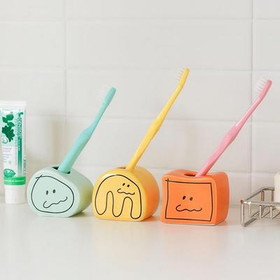Bathroom Accessories Ceramic Toothbrush Holder Toothbrush Organizer