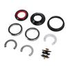 Bike Hidden Headset for IS52 28.6mm Straight Steerer Upper and ZS56 40mm Tapered Steerer Lower with 6.5mm Compression Ring