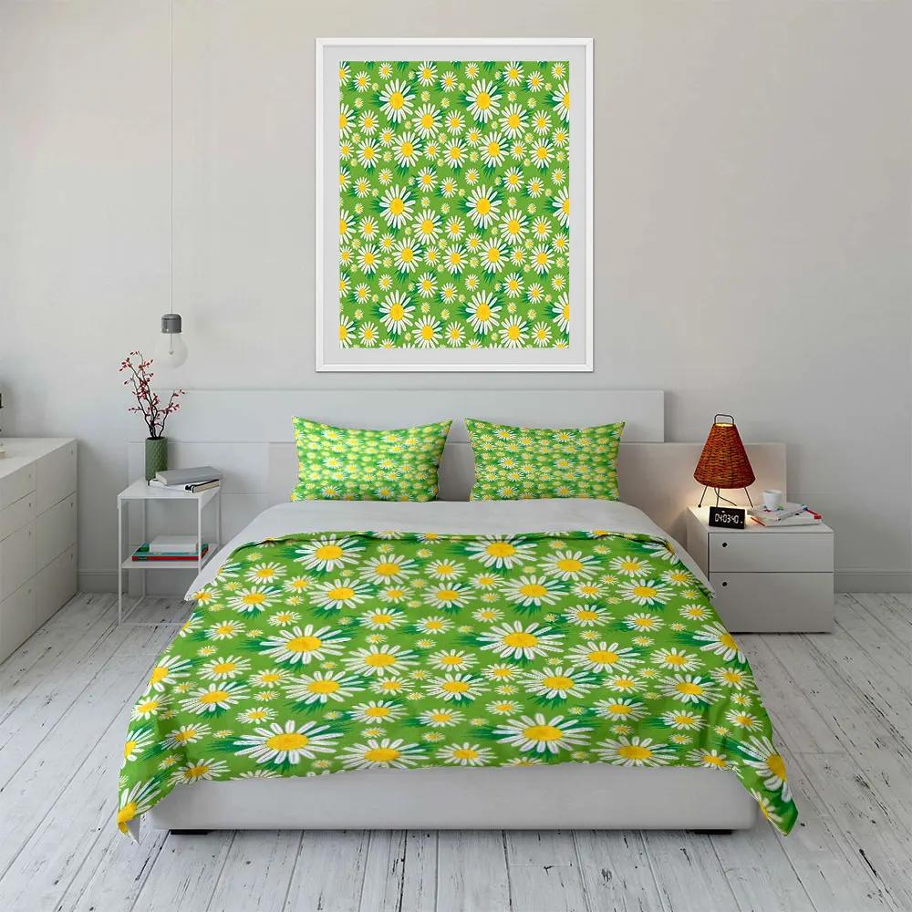 Floral Pattern Home Decor Set Soft Comfortable Duvet Cover Bedding Set Included 1*Duvet Cover & 2*Pillowcases gift