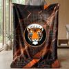 Hull City Football Print Flannel Blanket, Soft Warm Lightweight Throw Blanket for Sofa Bed Camping