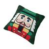 The Nutcracker Doll Merry Christmas Pillowcase Soft Polyester Cushion Cover Decor Pillow Case Cover Bed Drop Shipping 40*40Cm