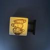 Cartoon Cat Japanese Creative Mini Magnetic Luminous Lightbox Fridge Magnet Tourism Souvenir For Home Decoration Gift