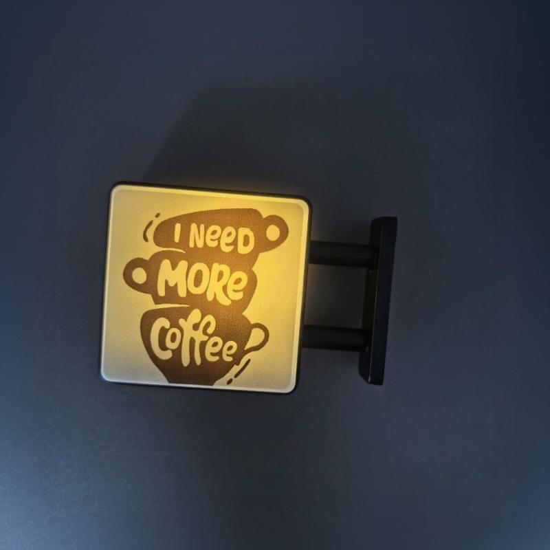 Cartoon Cat Japanese Creative Mini Magnetic Luminous Lightbox Fridge Magnet Tourism Souvenir For Home Decoration Gift