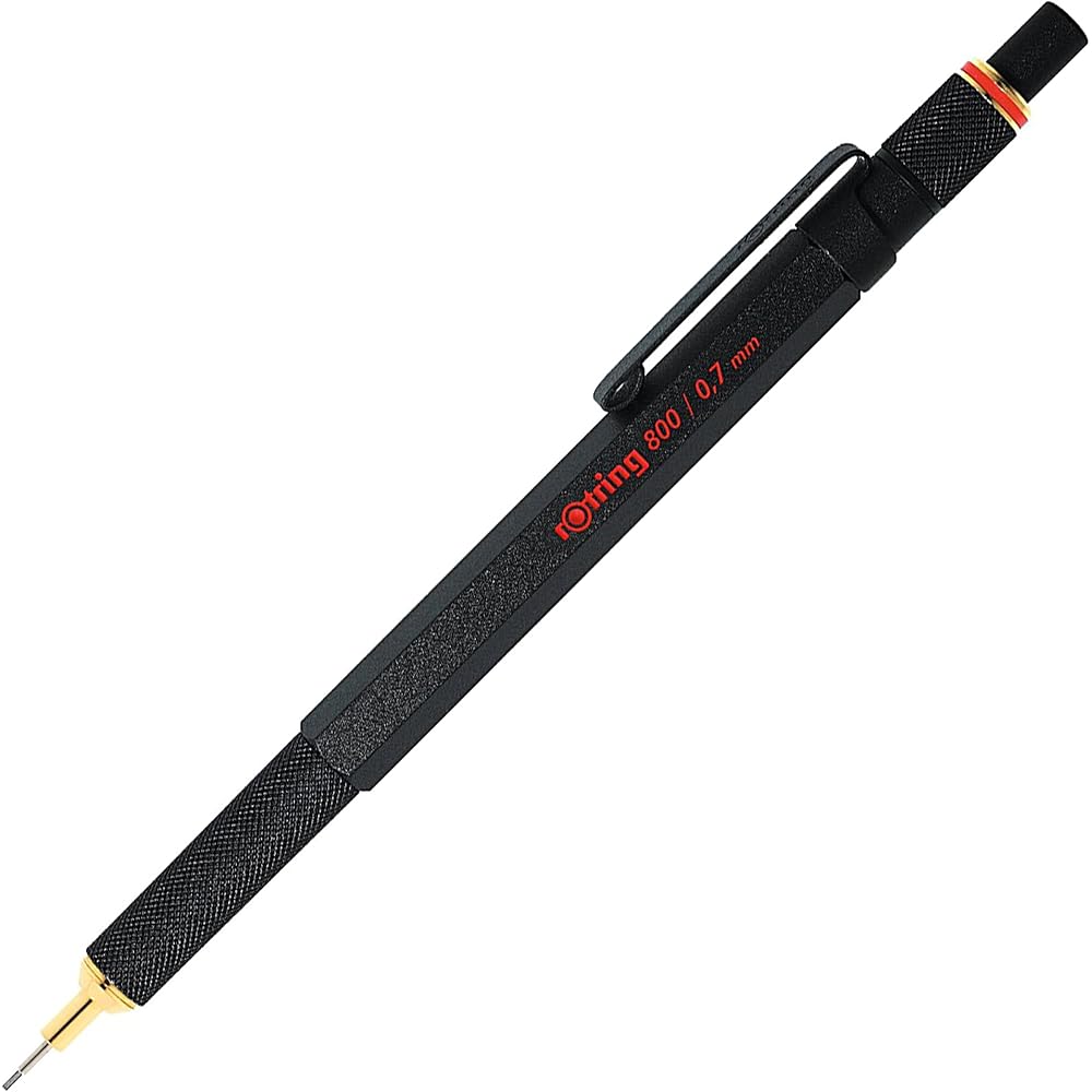 Rottling Mechanical Pencil 800 0.7mm Black 1904446 Officially Imported