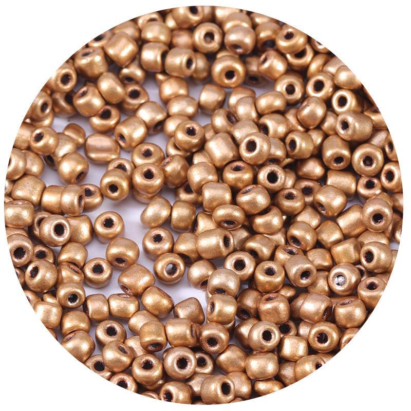 Versatile Colorful Round Glass Seed Beads for Handmade DIY Accessories