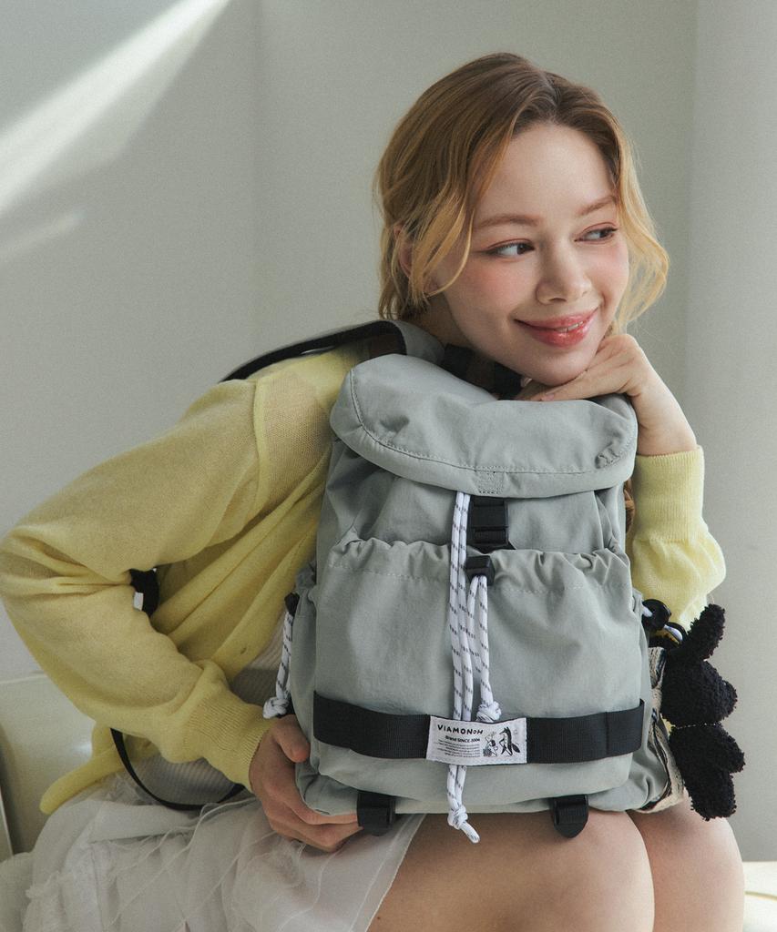 Viamonoh Truvi Mini Rucksack (Mint Gray)